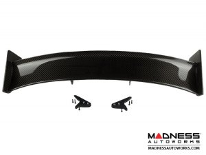 FIAT 500 Rear Roof Spoiler - Assetto Corse Style - Carbon Fiber